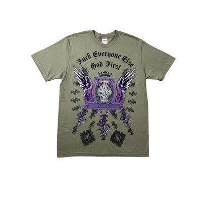 Supreme money tee Olive green FW26 T-shirt