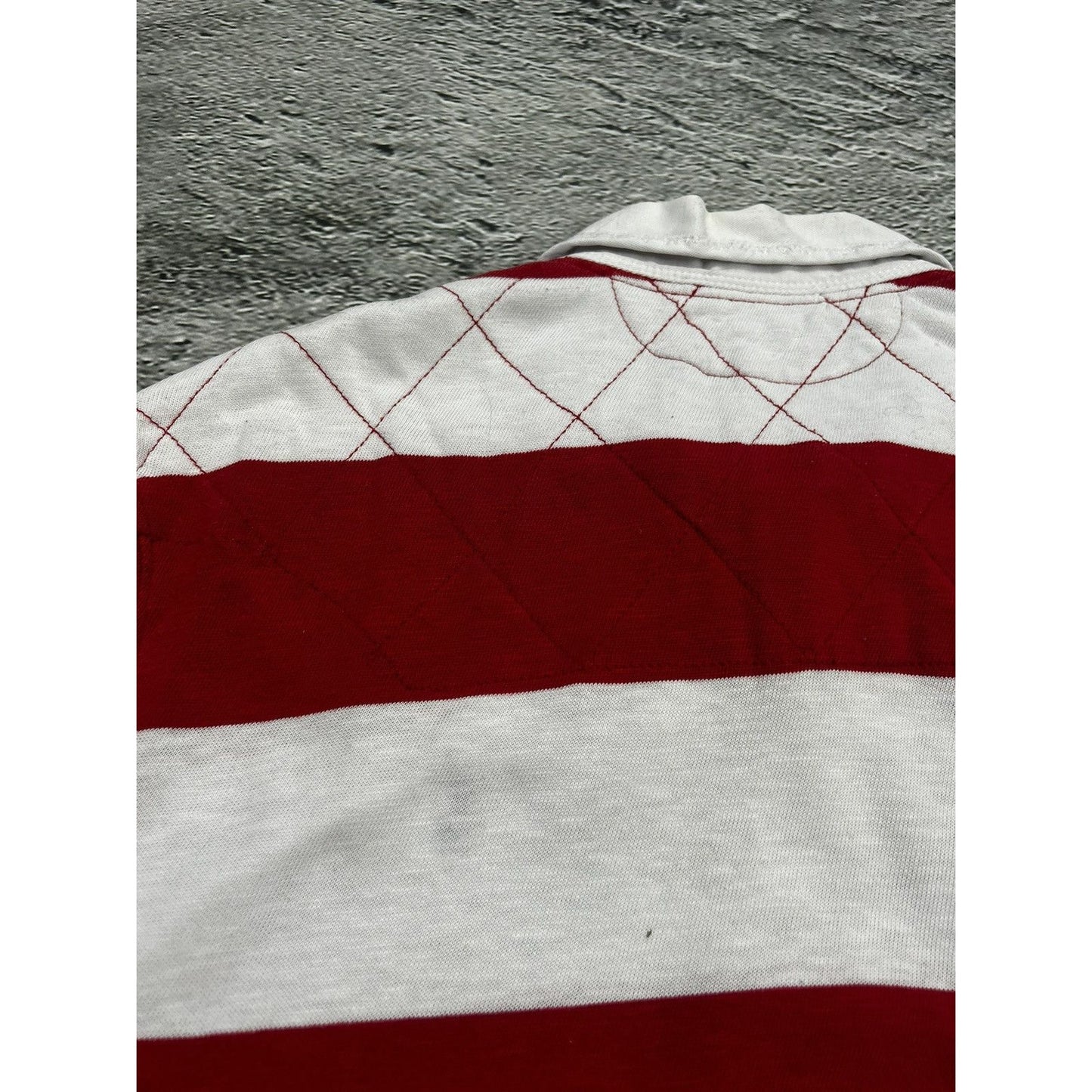 Chief Keef Polo Ralph Lauren striped longsleeve red white