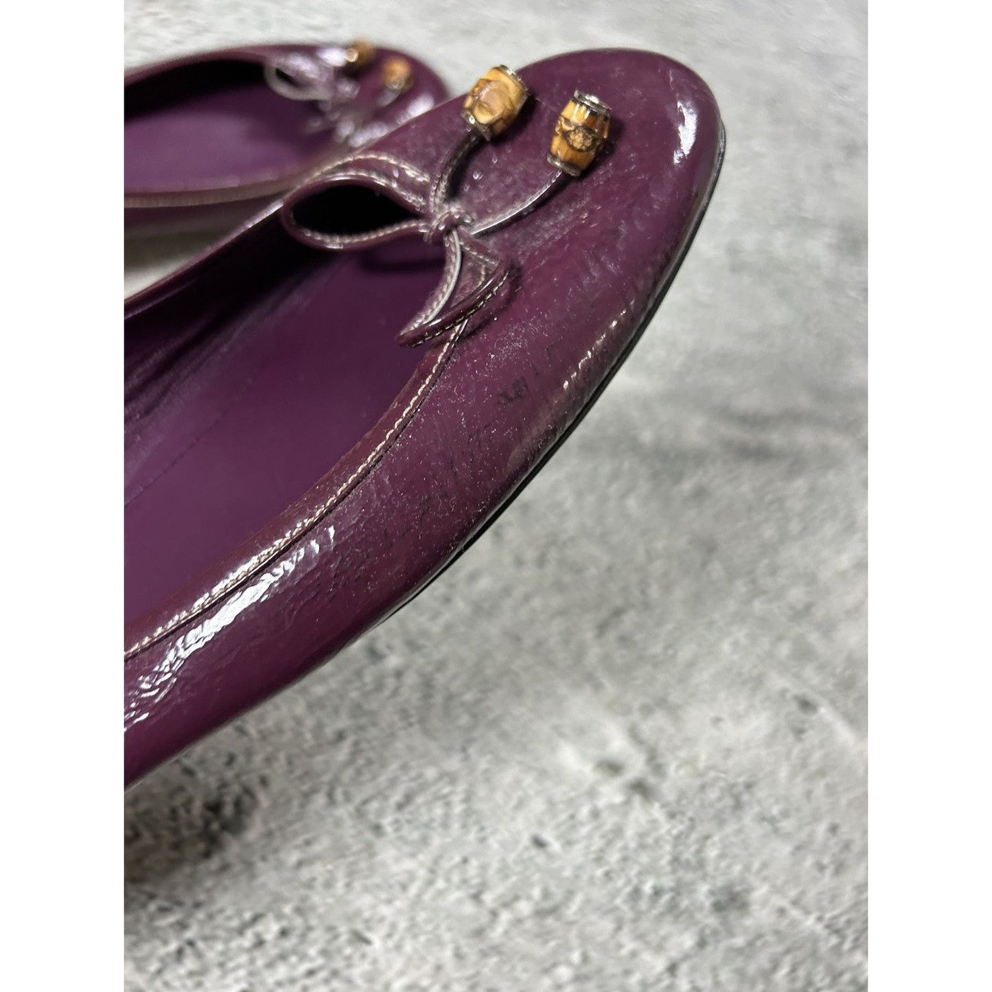 Gucci Ballerinas Purple