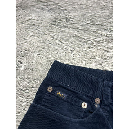 Polo Ralph Lauren navy corduroy pants vintage style cords