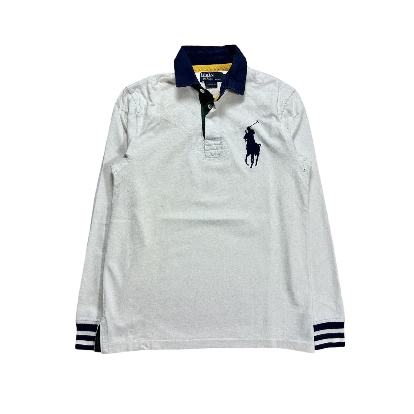 Chief Keef Polo Ralph Lauren longsleeve white big pony