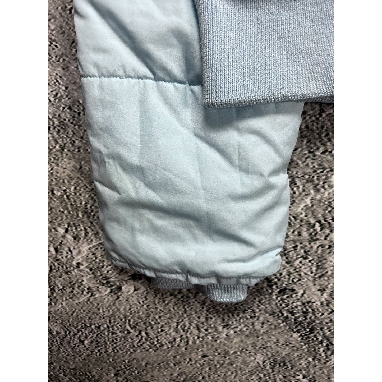 Nike padded jacket vintage baby blue Y2K puffer