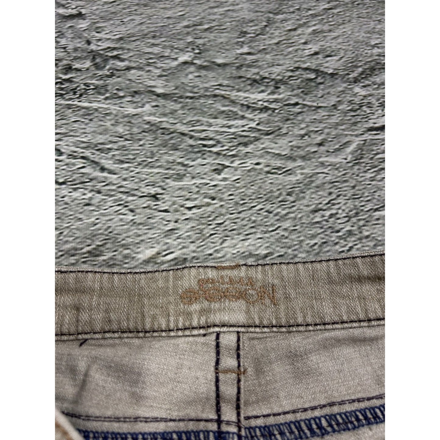 Y2K jeans flared beige Japanese