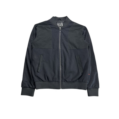 Han Kjobenhavn nylon bomber jacket black