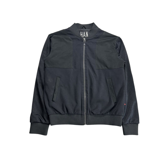 Han Kjobenhavn nylon bomber jacket black