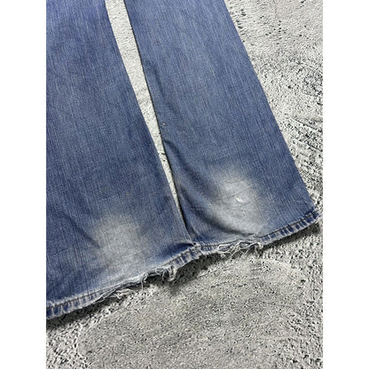 Lee flared jeans denim pants Y2K blue Denver