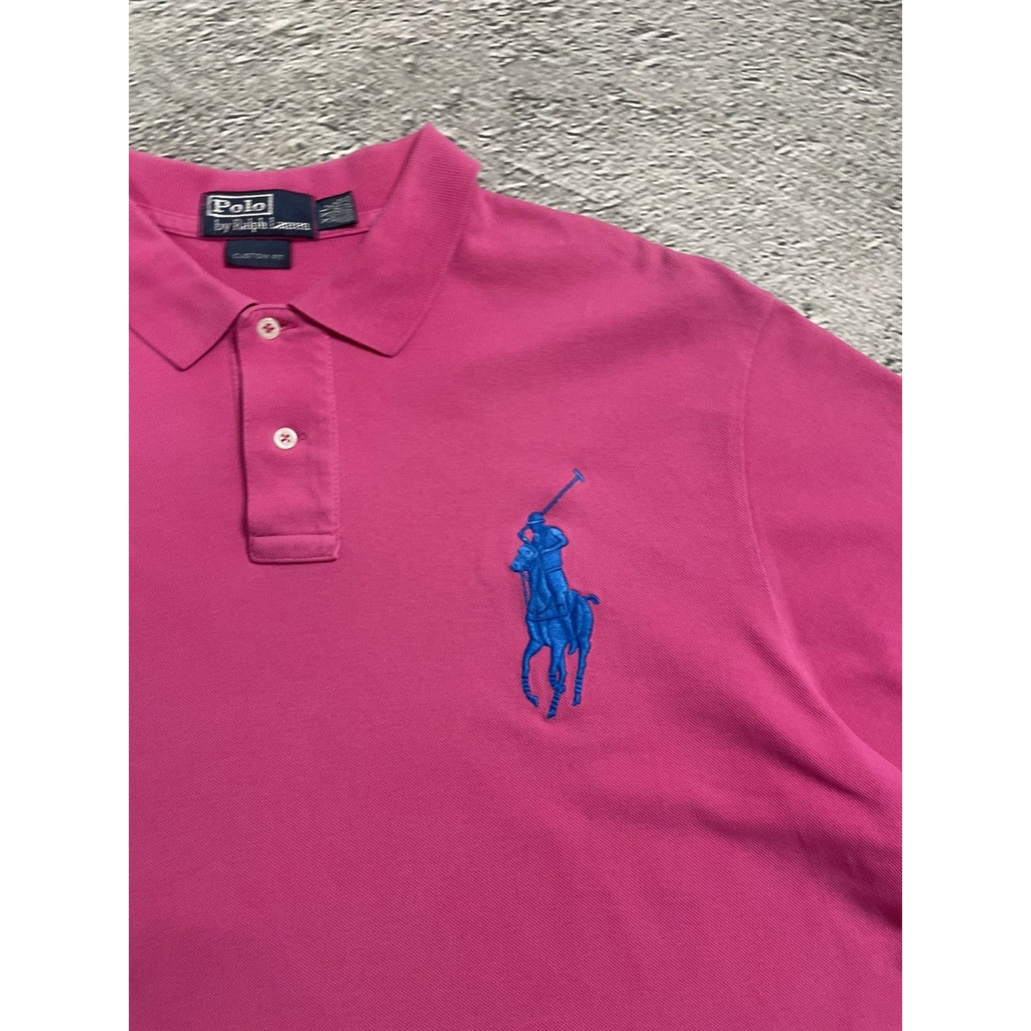 Polo Ralph Lauren vintage pink polo T-shirt big pony