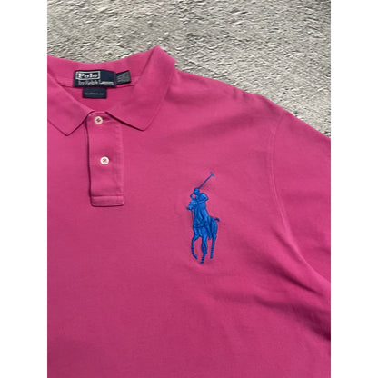 Polo Ralph Lauren vintage pink polo T-shirt big pony