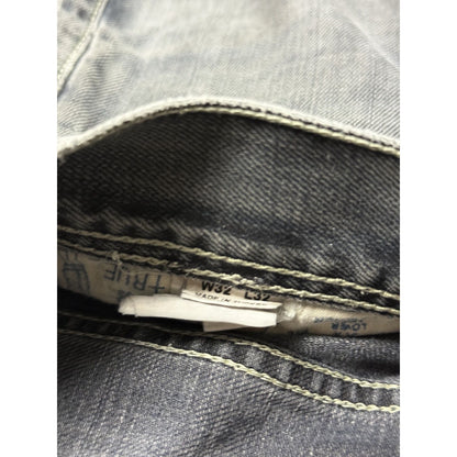 Evisu x Puma vintage washed black jeans gray bootcut