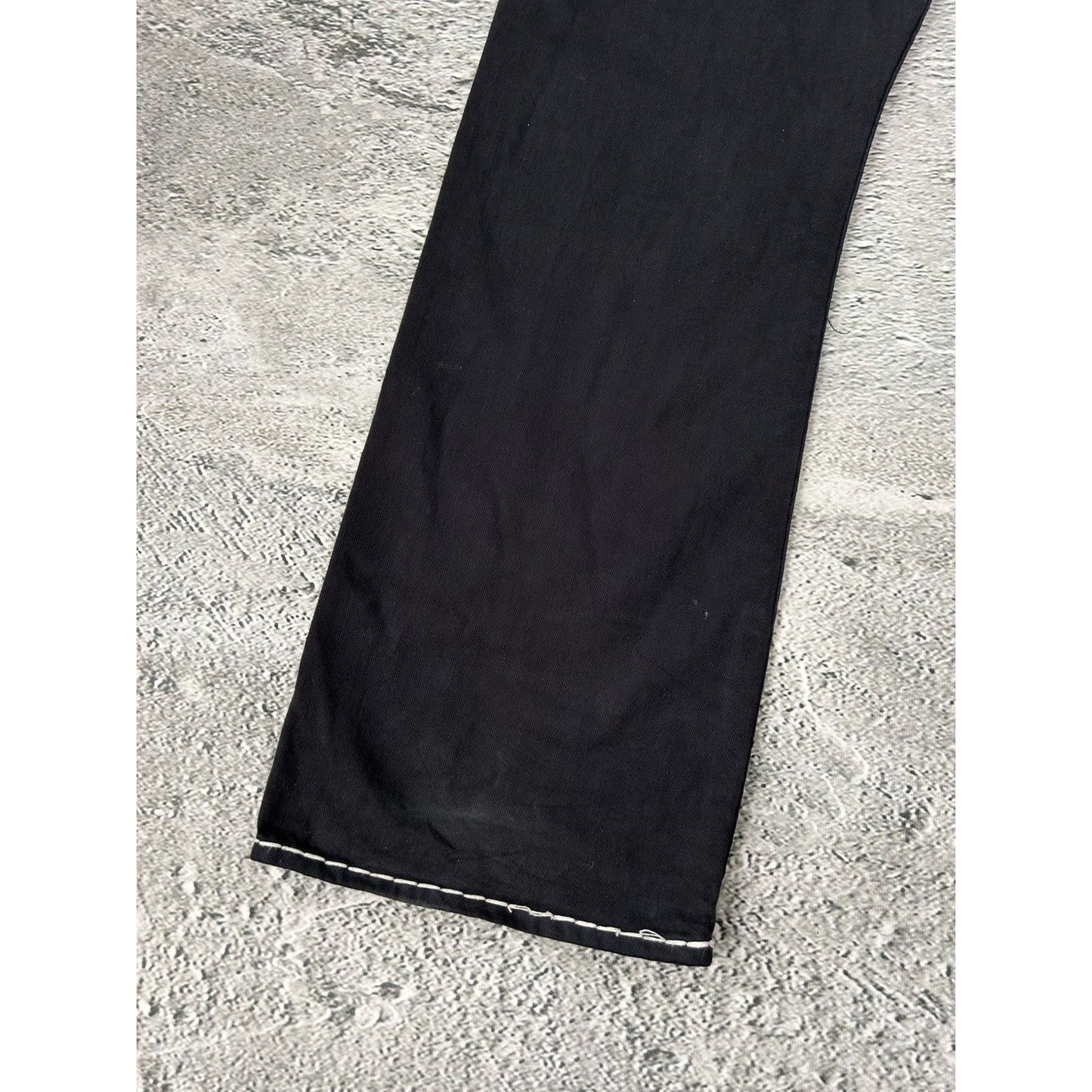 True Religion vintage black jeans denim pants Y2K Ricky