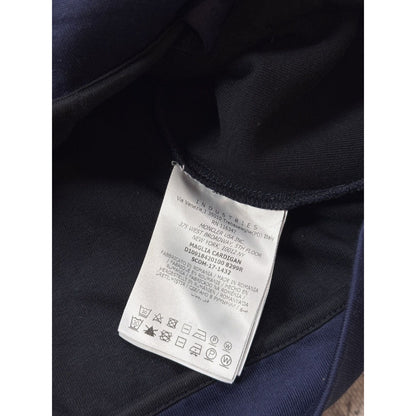 Moncler vintage track jacket zip navy side stripe