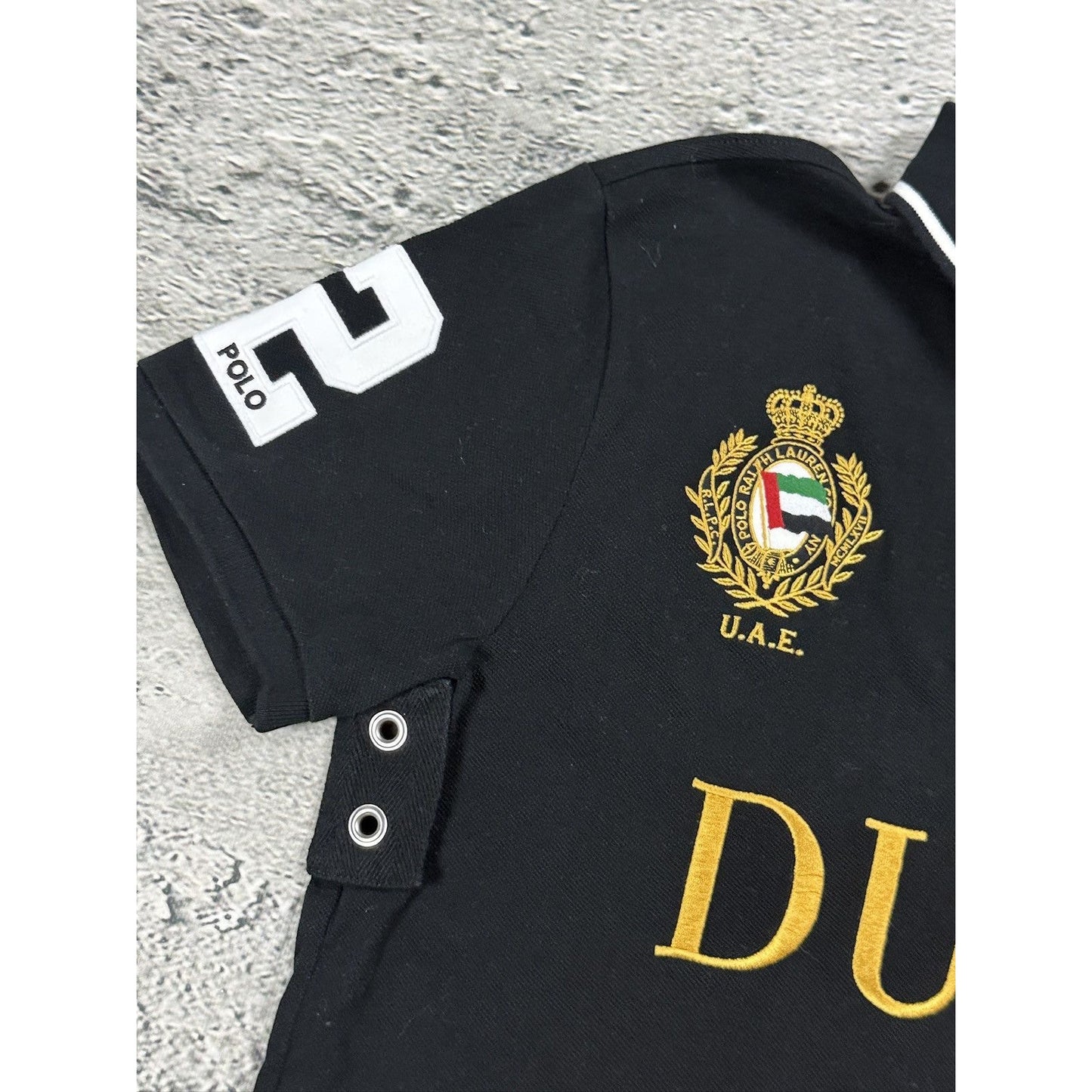 Chief Keef Polo Ralph Lauren Dubai T-shirt black big pony
