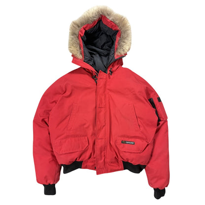 Canada Goose vintage red chilliwack bomber jacket puffer