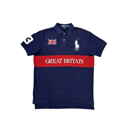 Chief Keef Polo Ralph Lauren Great Britain vintage red navy