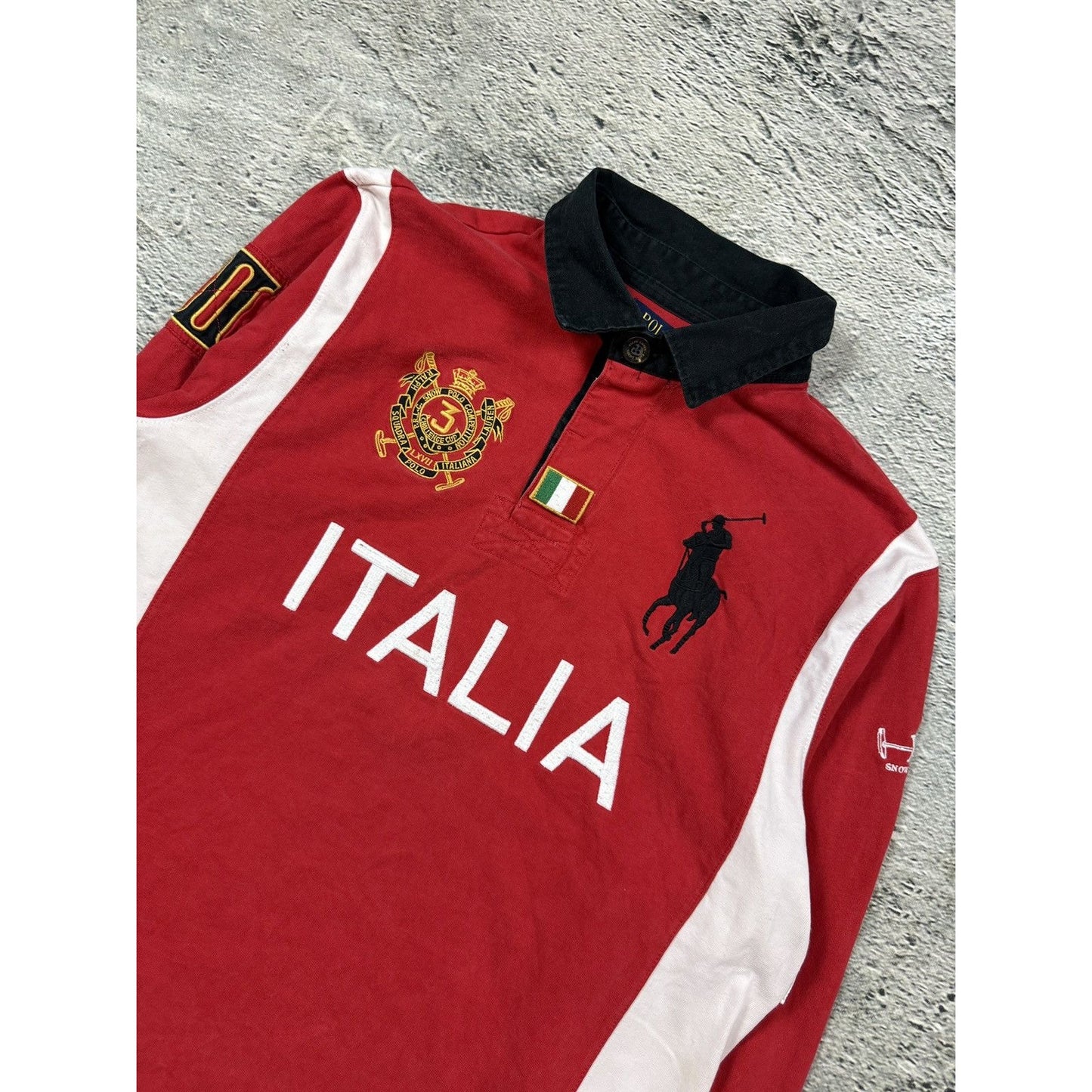 Chief Keef Polo Ralph Lauren Italia Polo longsleeve vintage