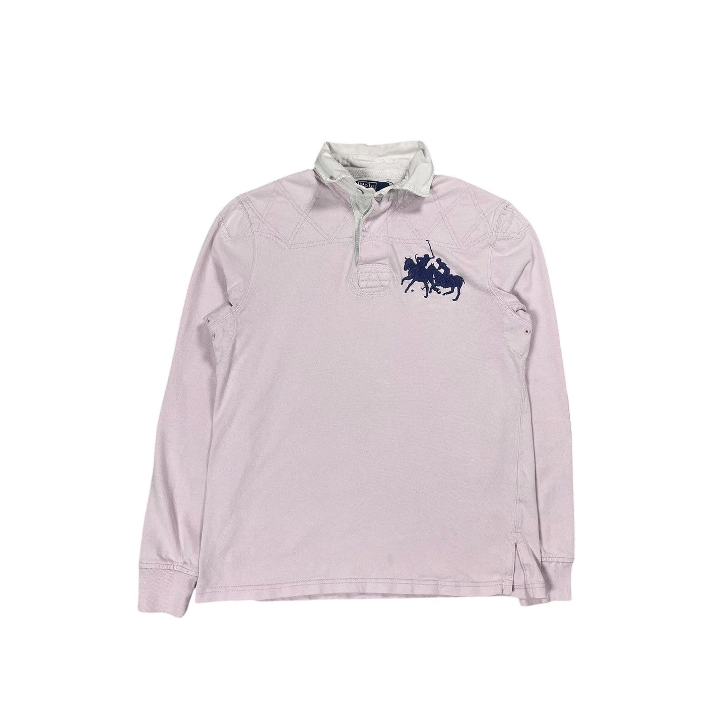 Chief Keef Polo Ralph Lauren vintage pink longsleeve