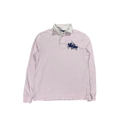 Chief Keef Polo Ralph Lauren vintage pink longsleeve