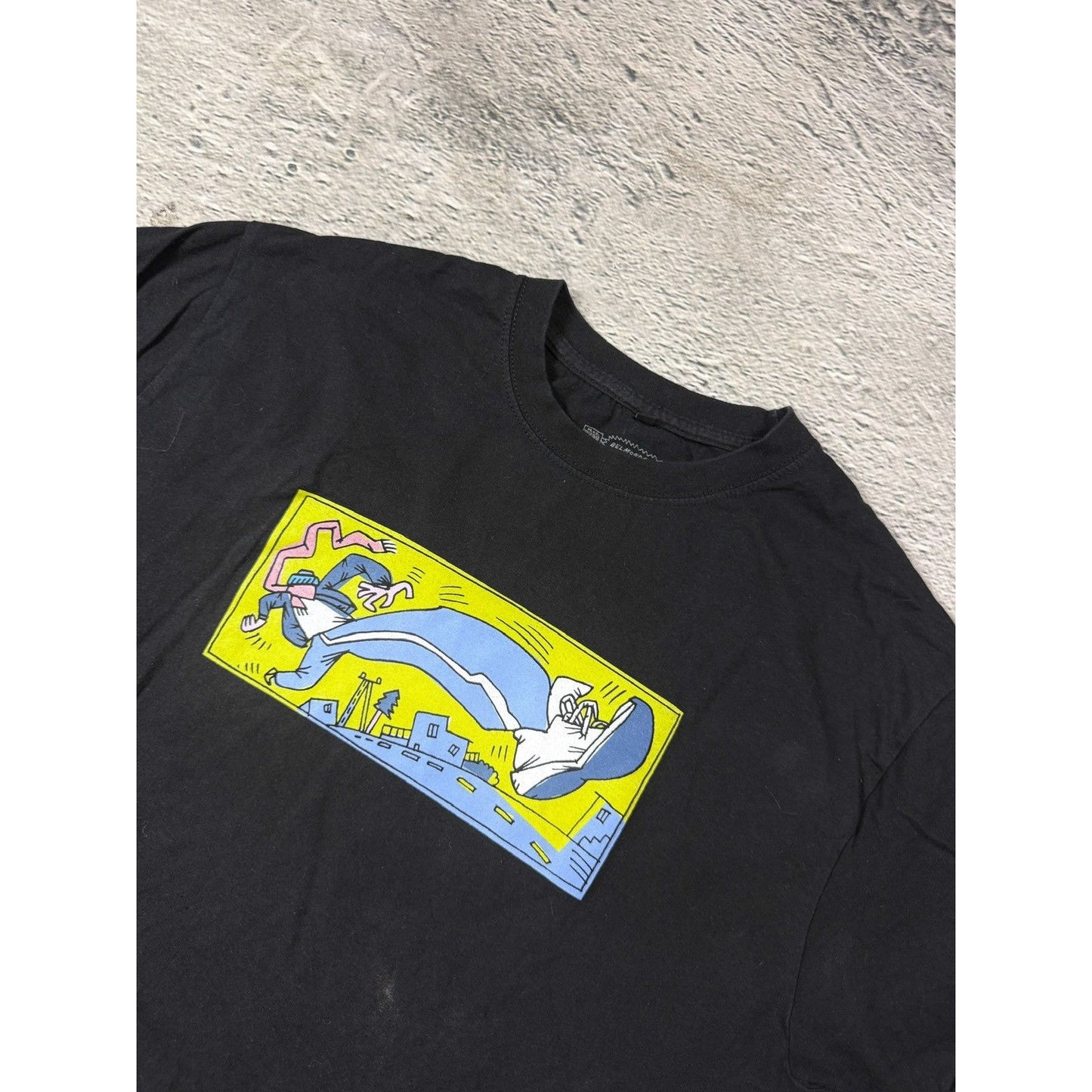Belmondo piekarenka T-shirt black merch hip hop Belmondawg