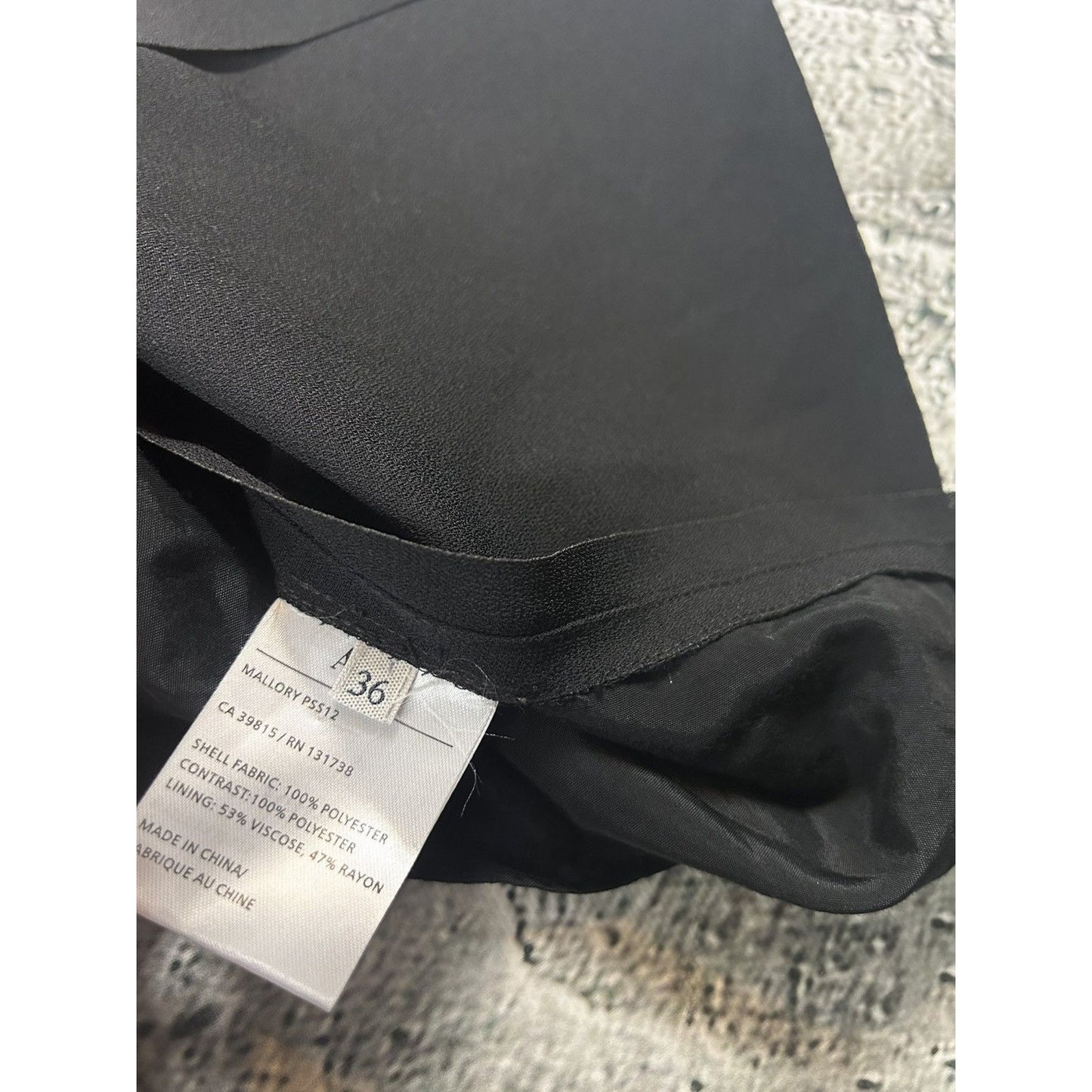 Acne dress black Mallory PSS12 vintage avant garde