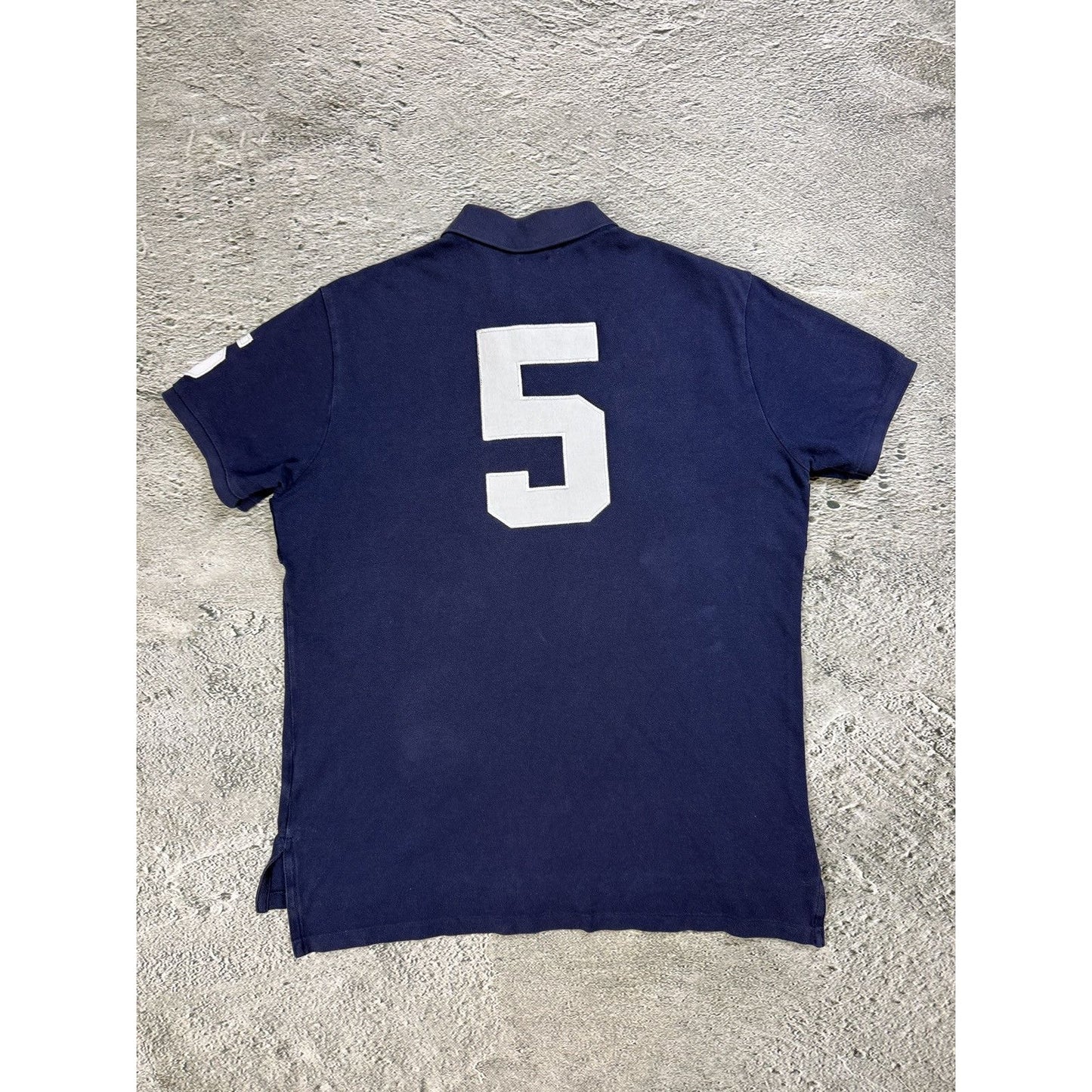 Chief Keef Polo Ralph Lauren New York navy blue Polo T-shirt