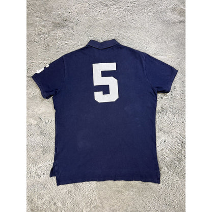 Chief Keef Polo Ralph Lauren New York navy blue Polo T-shirt