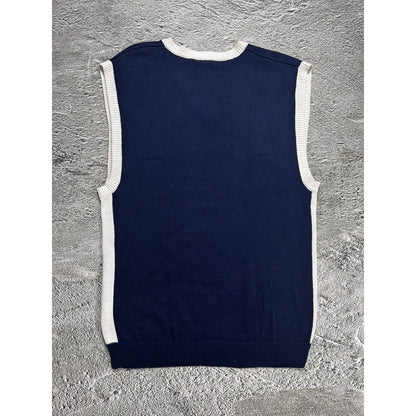 Nike Court vintage navy sweater vest tennis 90s