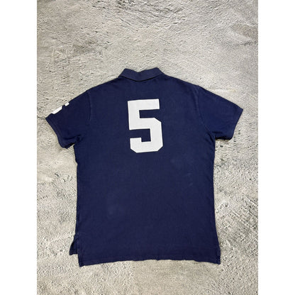 Chief Keef Polo Ralph Lauren New York navy blue Polo T-shirt