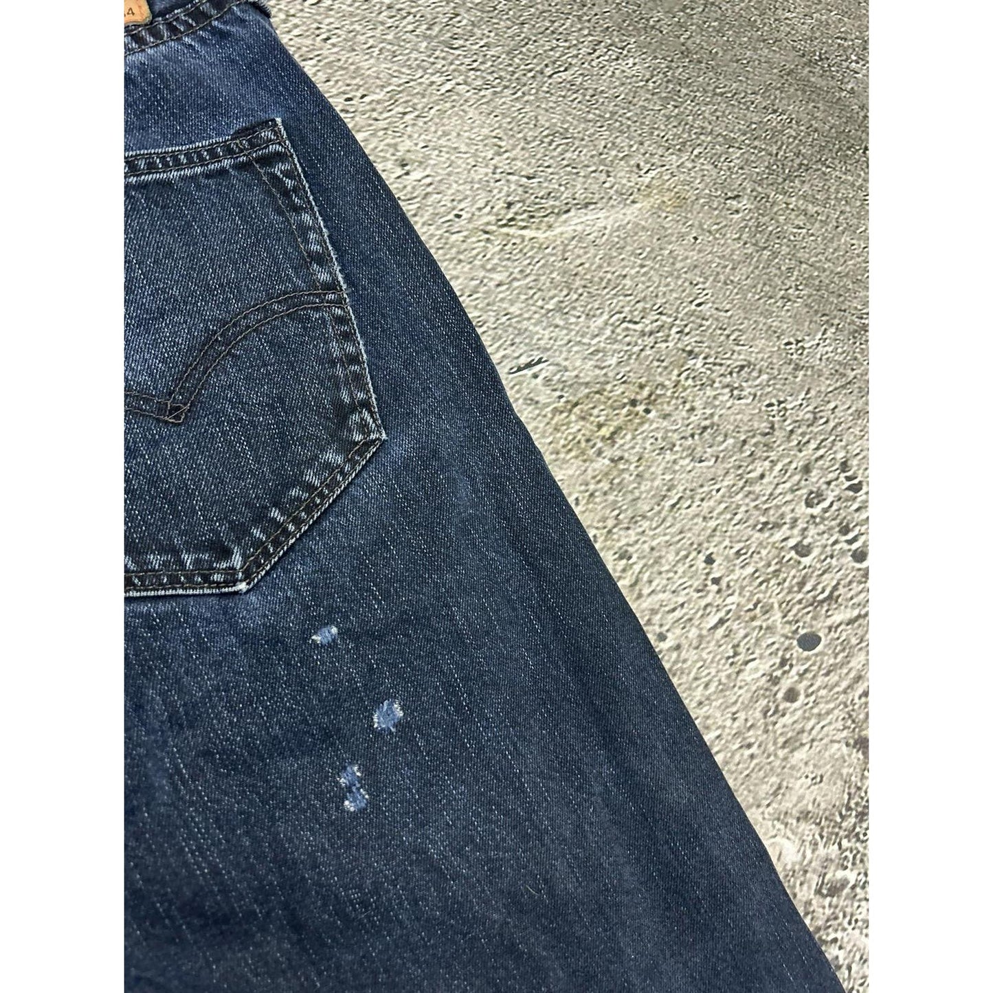 Levi’s 501 vintage navy jeans denim pants