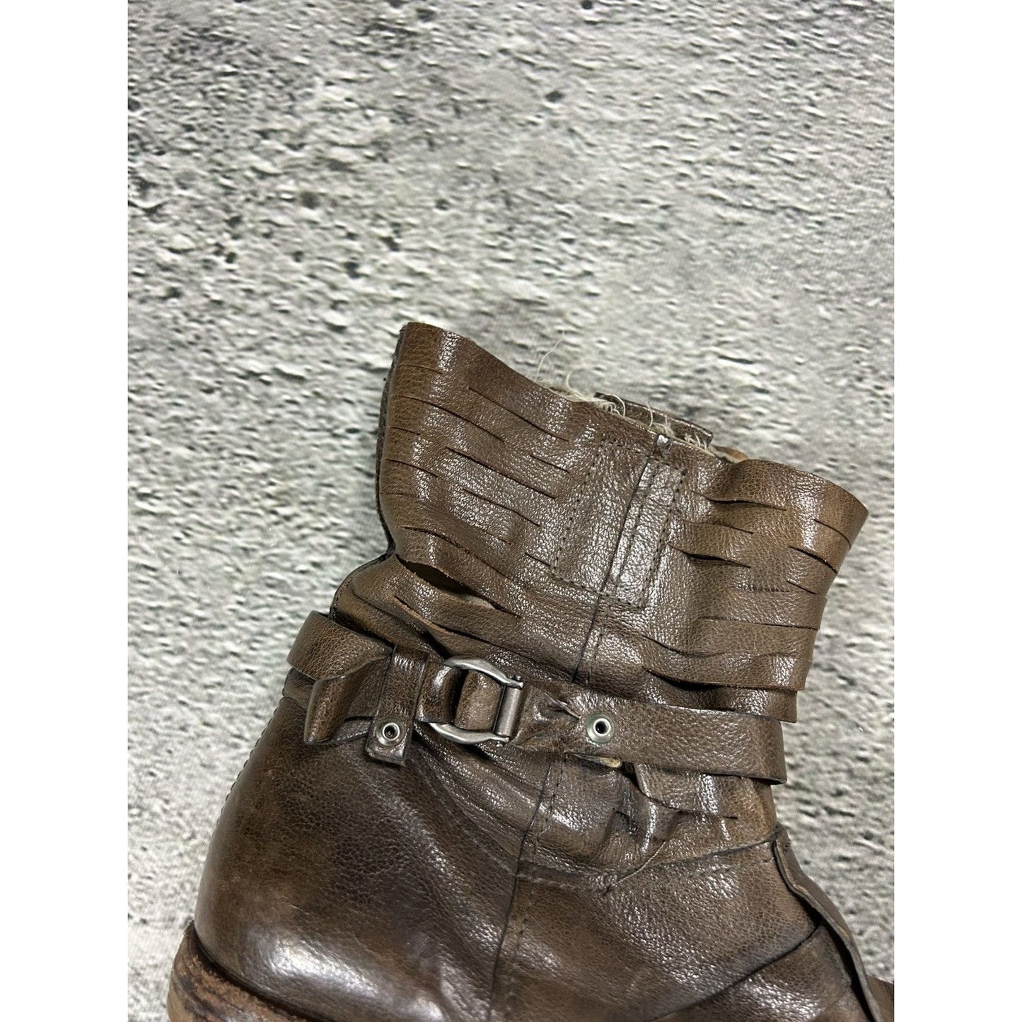 Airstep A.S.98 Samurai leather shoes boots cowboy