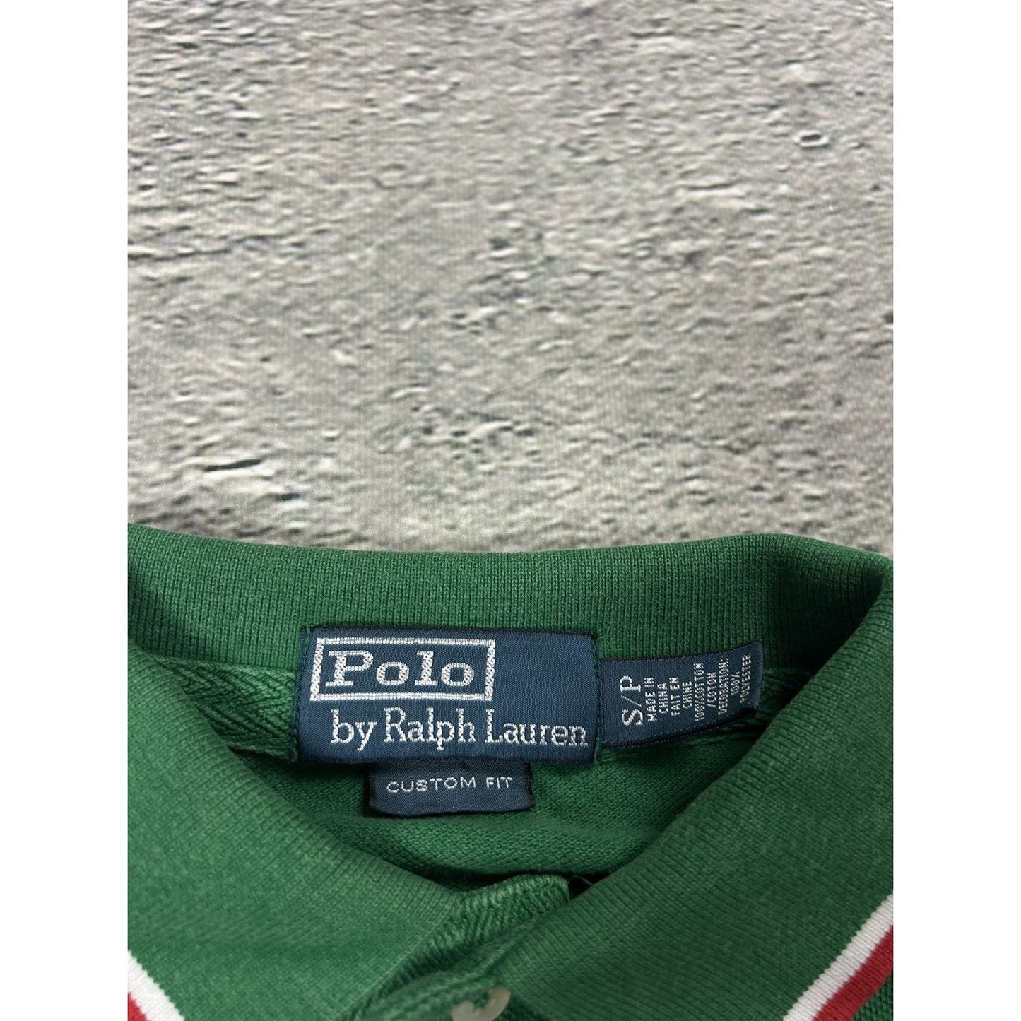 Chief Keef Polo Italy Ralph Lauren T-shirt vintage green