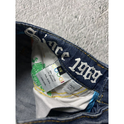 Coogi bootcut jeans embroidery big logo Y2K denim pants