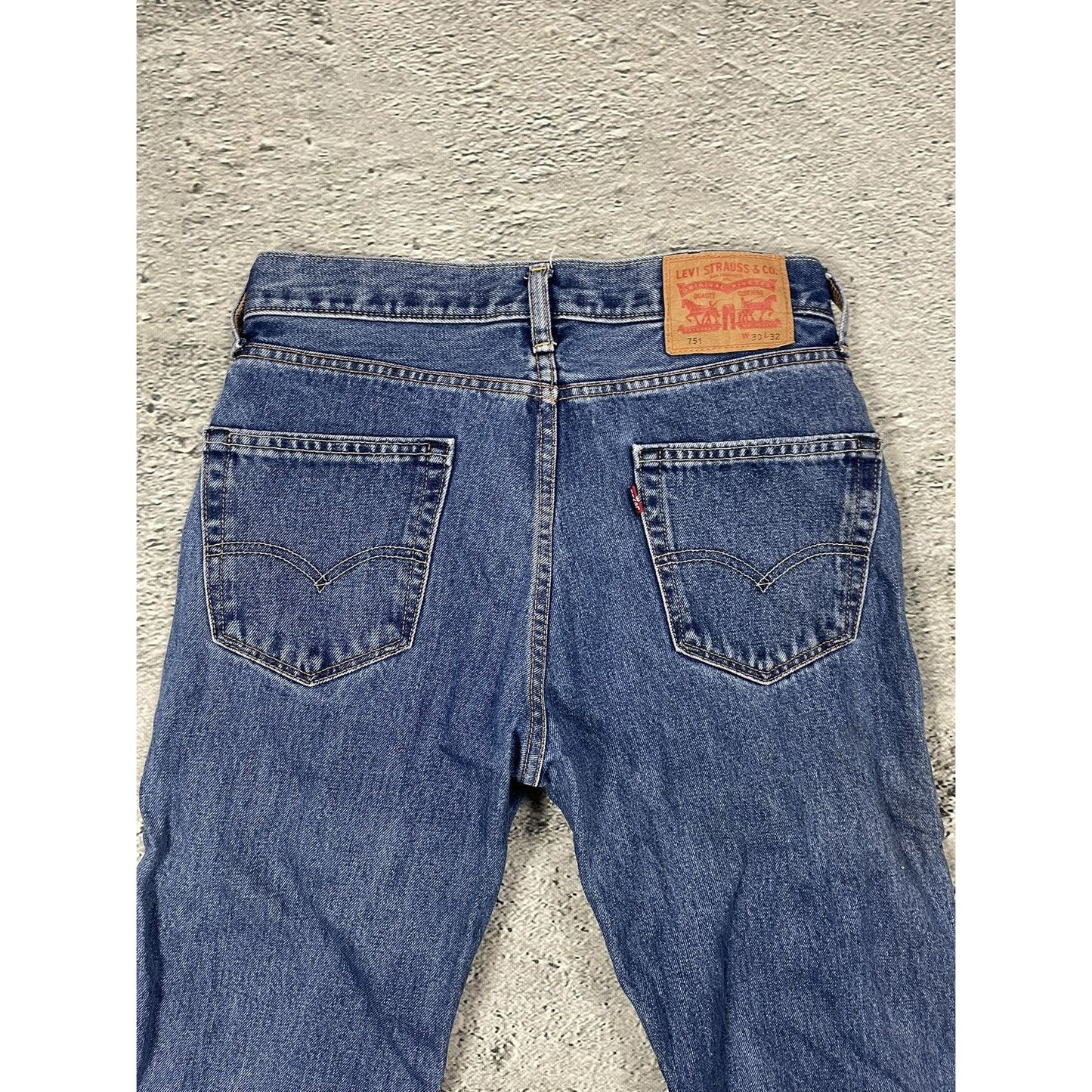 Levi’s 751 vintage blue jeans denim pants