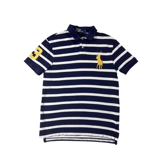 Chief Keef Polo Ralph Lauren T-shirt vintage blue striped