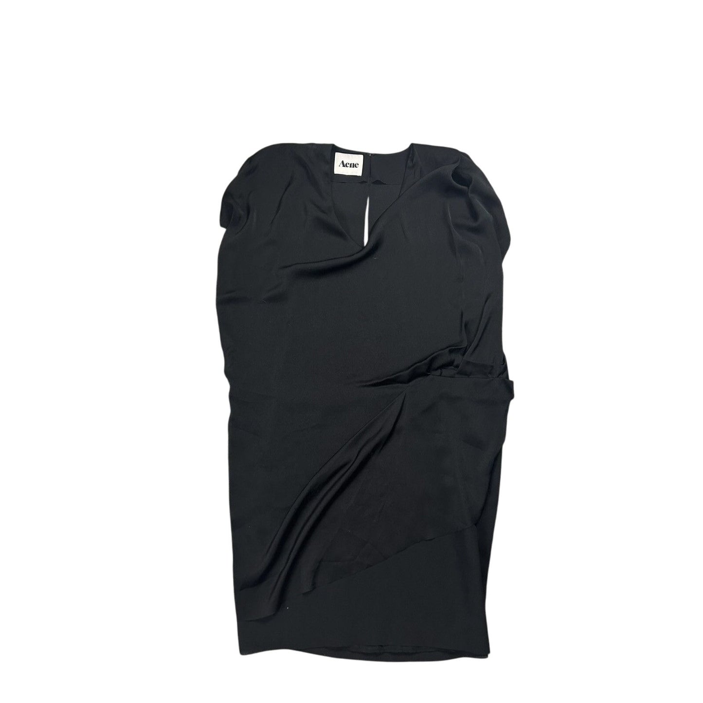 Acne dress black Mallory PSS12 vintage avant garde