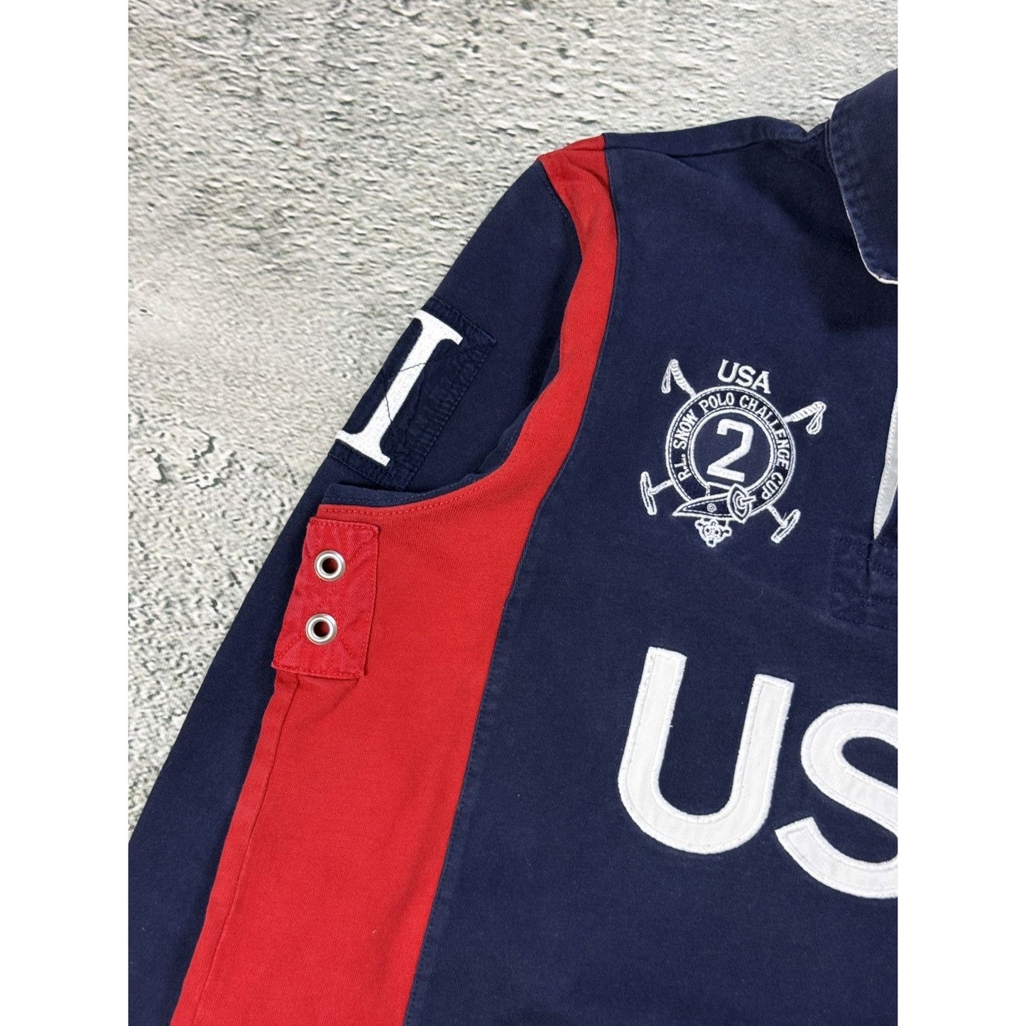 Chief Keef Polo Ralph Lauren USA big pony longsleeve