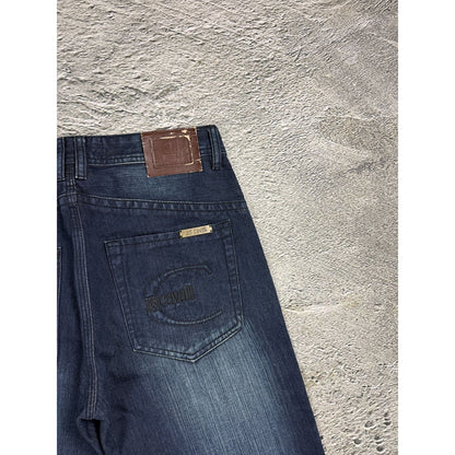 Just Cavalli Jeans Embroidery dark navy blue
