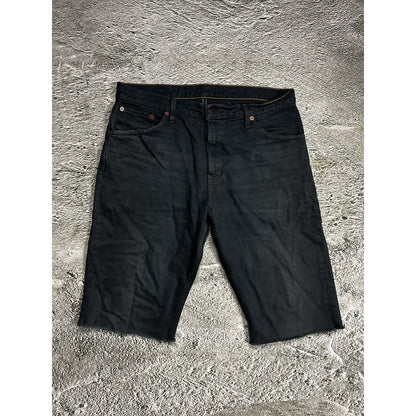 Levi’s vintage denim shorts black jeans jorts washed 507