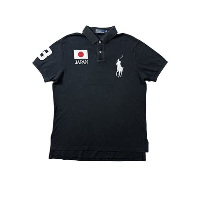 Chief Keef Polo Ralph Lauren USA black Polo t-shirt big pony