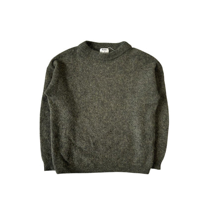 Acne Studios mohair sweater dramatic moh paw15 khaki green