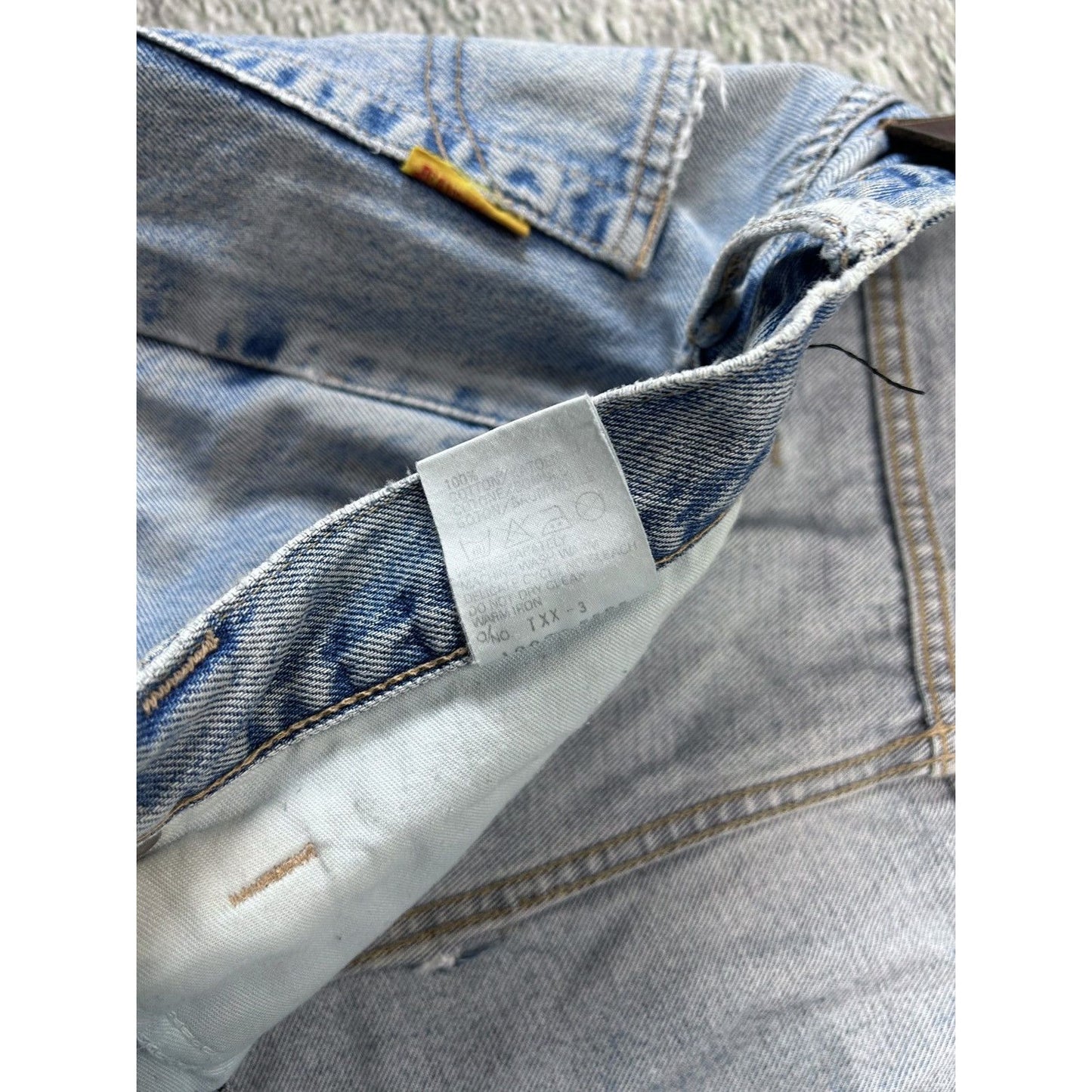 Edwin jeans Japanese denim pants baby blue baggy
