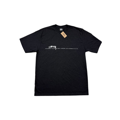 Stussy t-shirt black vintage with tag