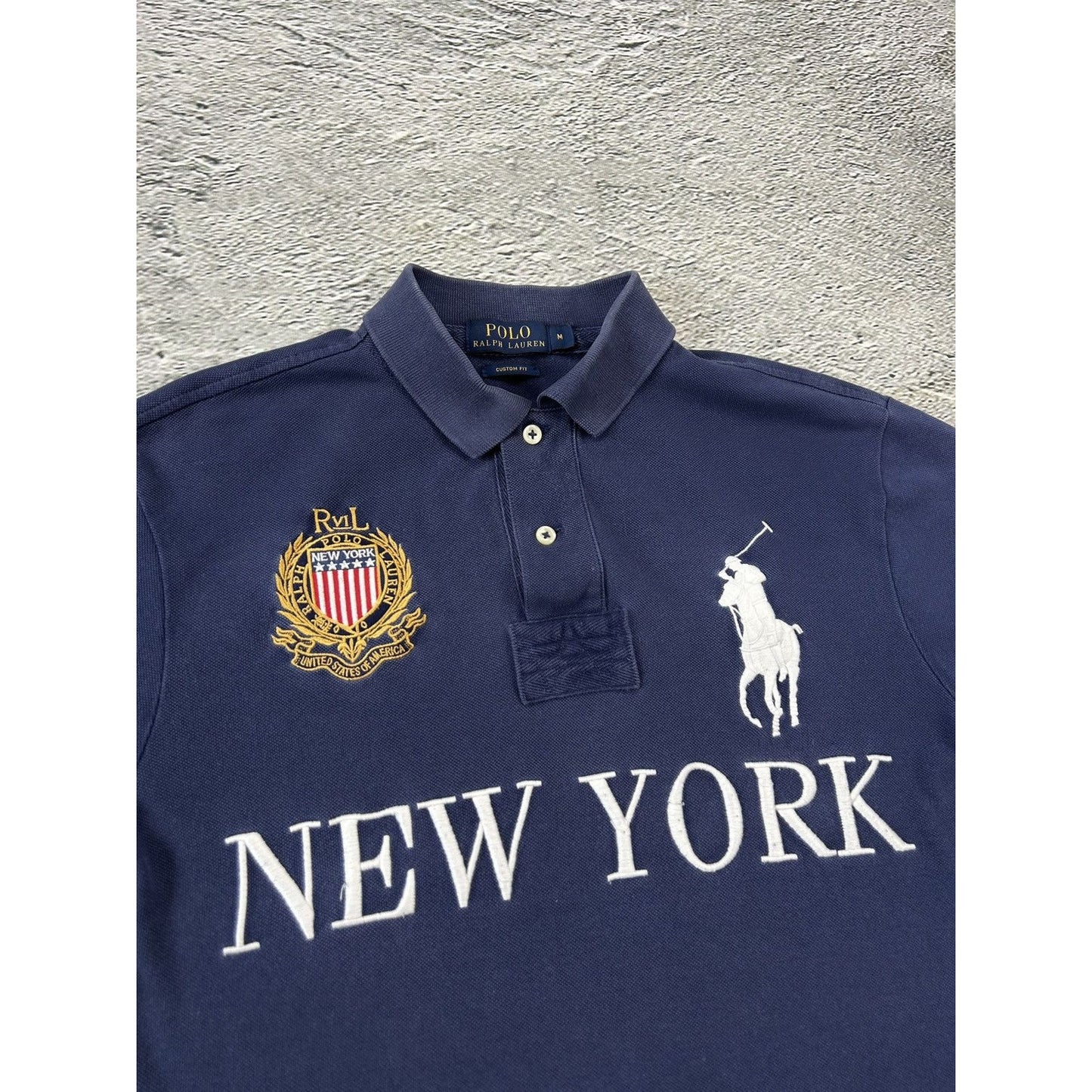 Chief Kerf Polo Ralph Lauren New York navy blue Polo T-shirt