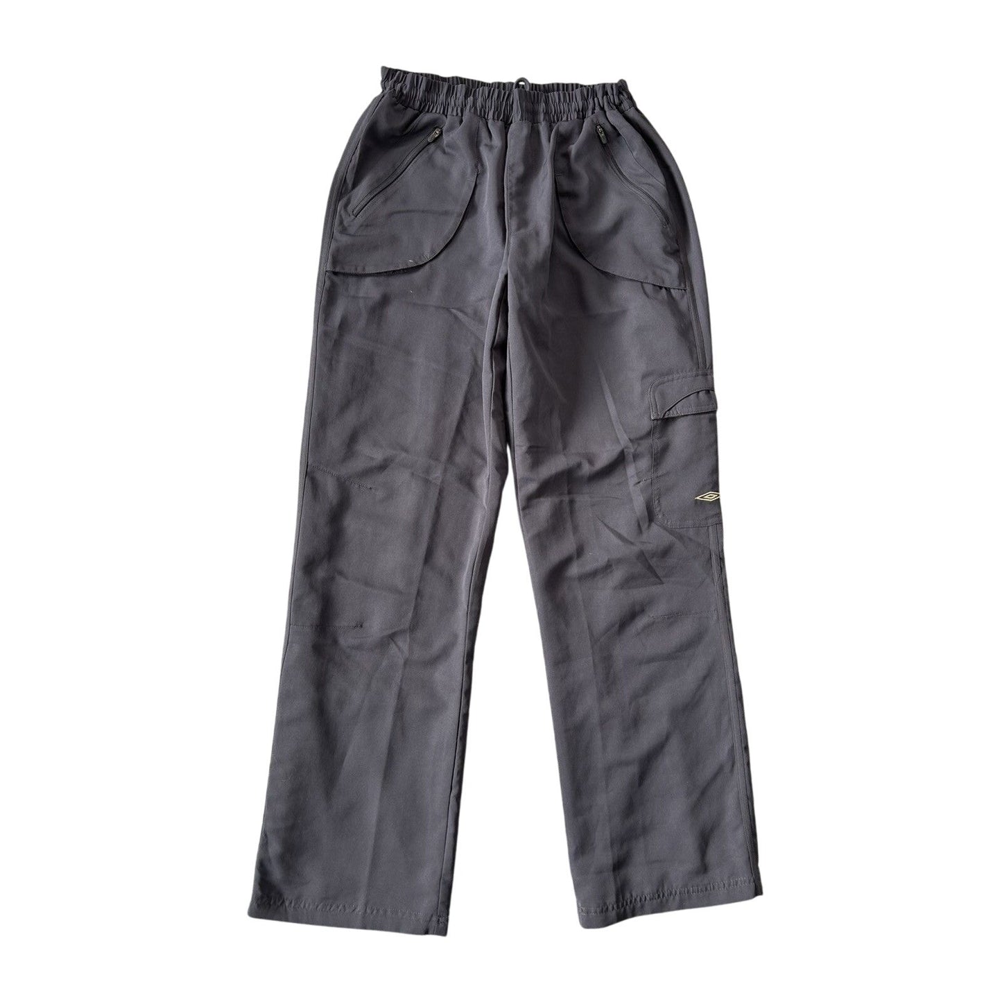 Umbro nylon track pants vintage grey cargo parachute