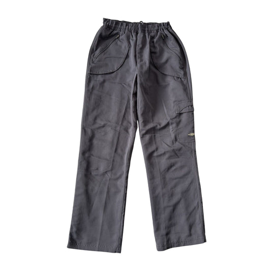 Umbro nylon track pants vintage grey cargo parachute