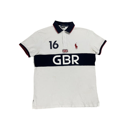 Chief Keef Polo Ralph Lauren Great Britain vintage white GBR