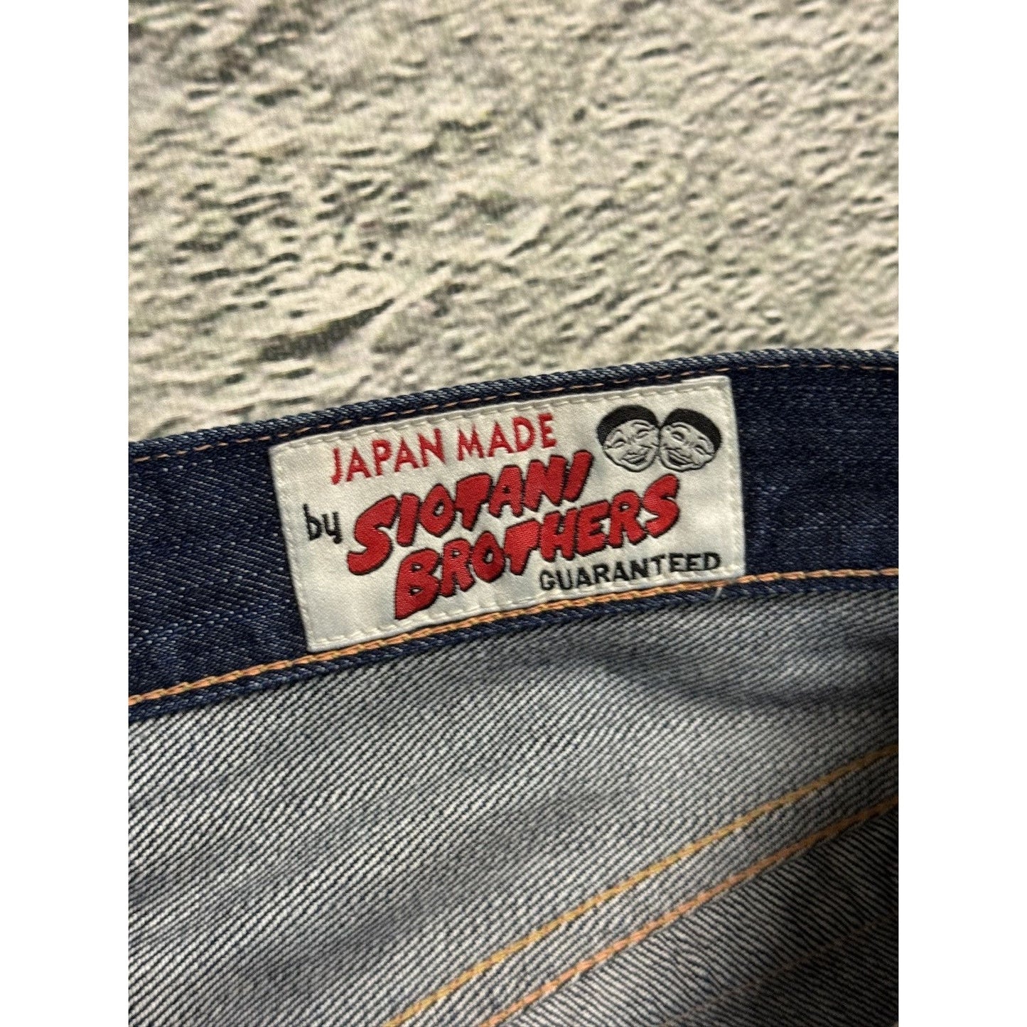 Evisu jeans daicock big logo Siotani Brothers denim