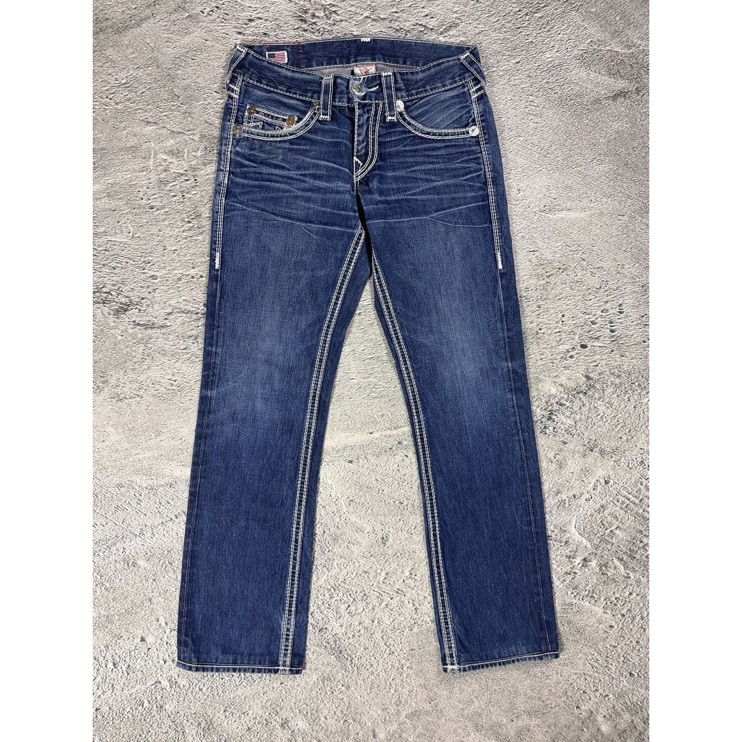 True Religion jeans vintage Bobby big QT denim straight