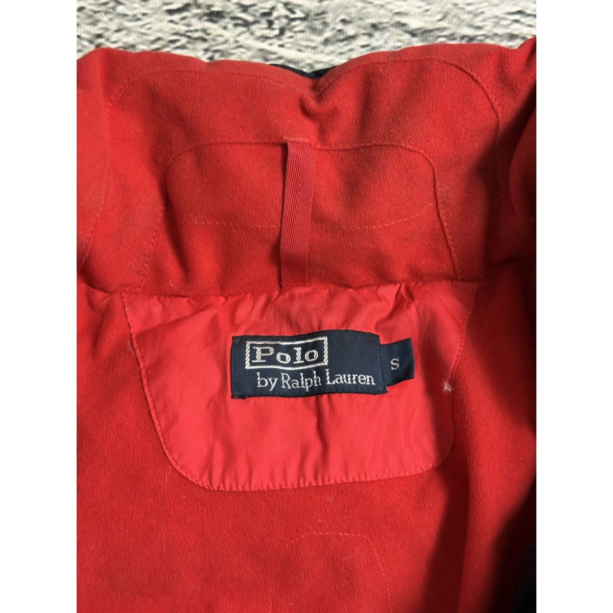 Chief Keef Polo Ralph Lauren vintage puffer vest black USA