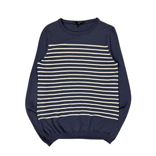Gucci sweater vintage stripped navy white