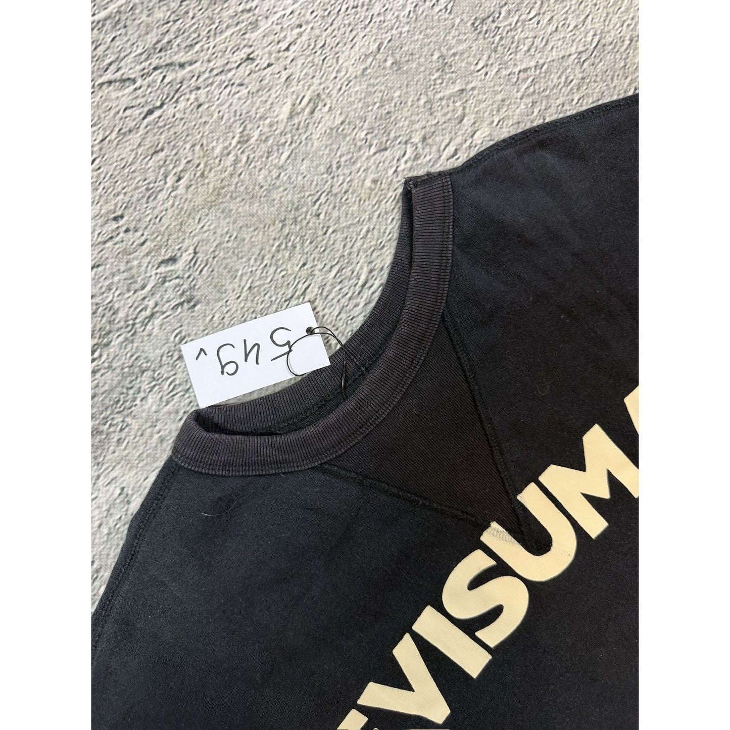 Evisu Yamane sweatshirt vintage black Evisuman big logo